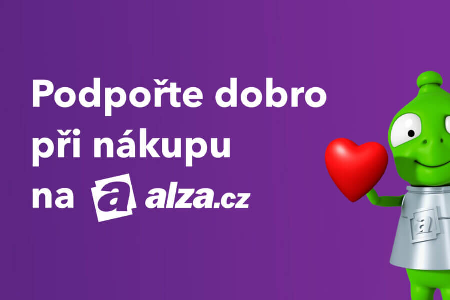 Podpořte dobro při nákupu na alza.cz
