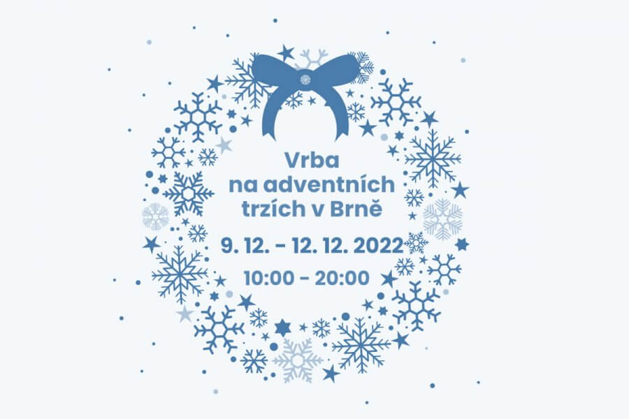 Vrba na adventních trzích v Brně