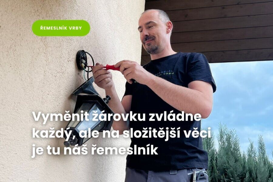 Pomocná ruka pro ovdovělé: Řemeslník Nadačního fondu Vrba
